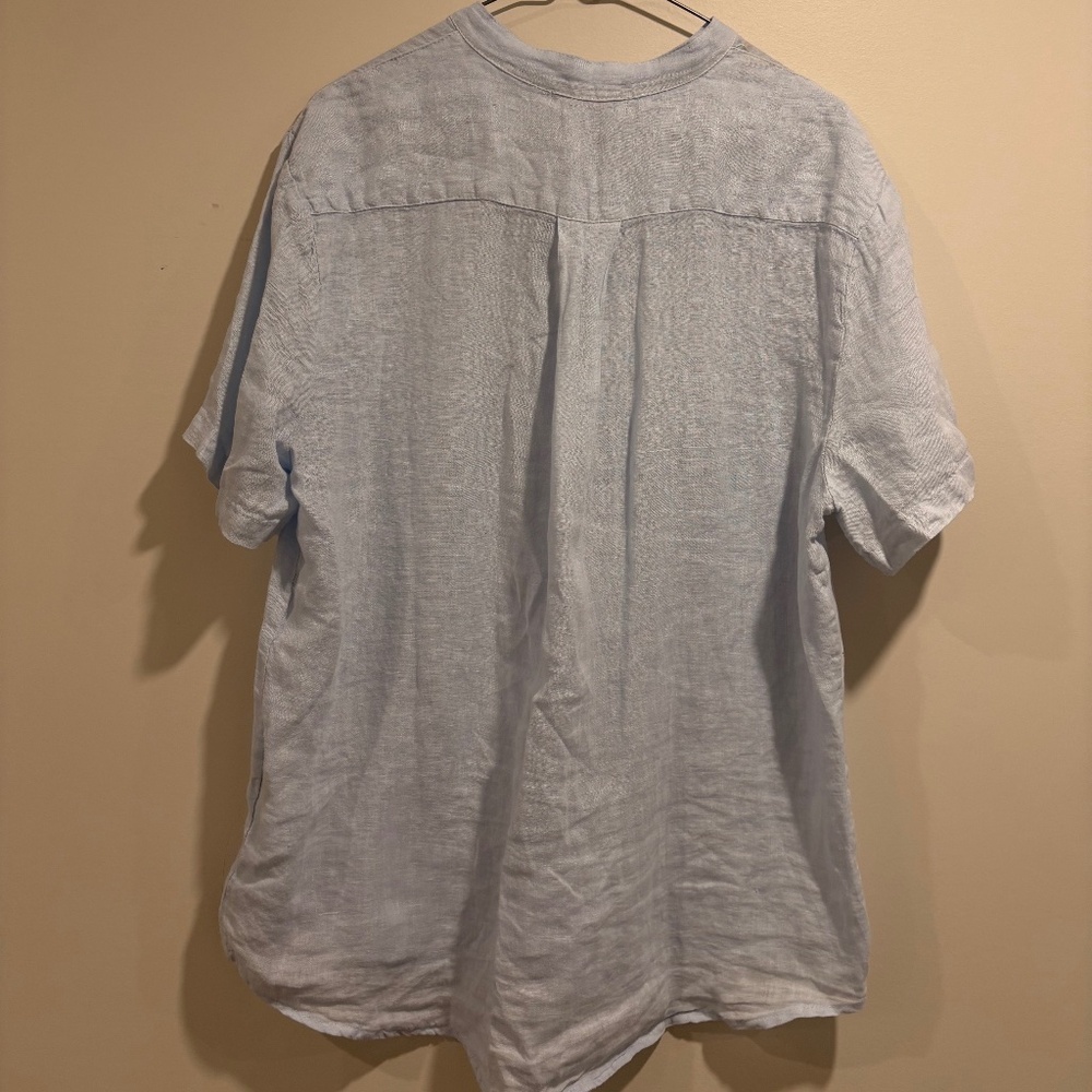Davide Nero Linen Shirt S - Picture 2 of 3